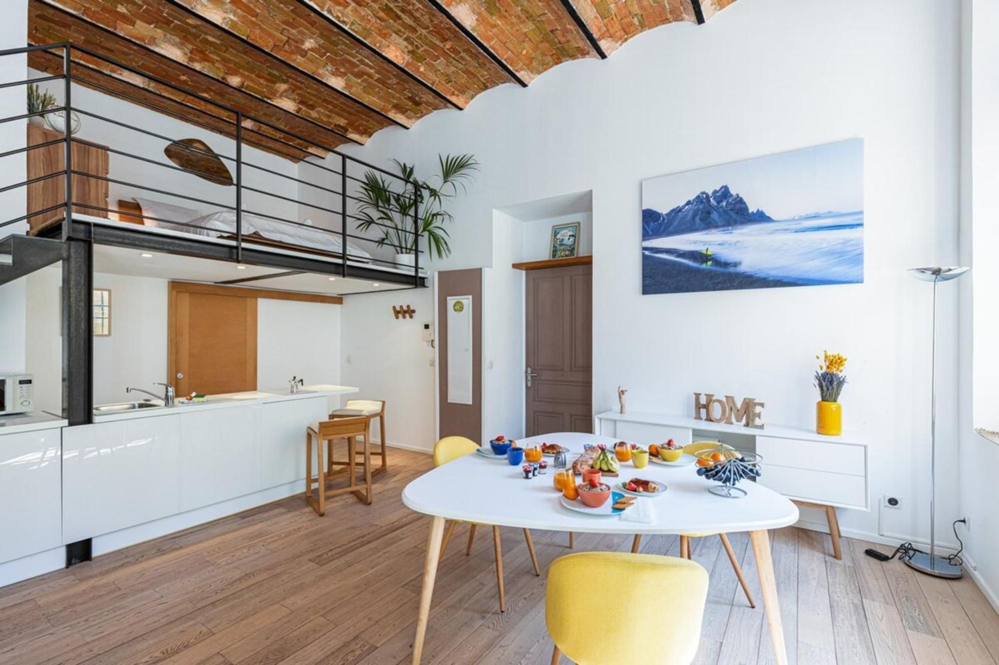 Ferienwohnung Gubernatis - Beautiful Duplex With Terrace Nizza Exterior foto